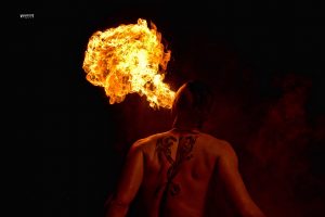 Spectacle de feu - Les mille Diables